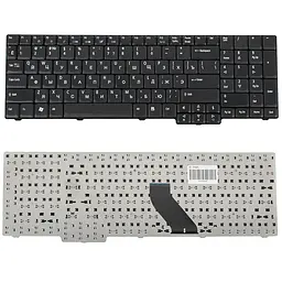 Клавіатура для ноутбука ACER (AS: 6530, 6930, 7000, 9300, TM: 5100, 7320, EX: 5235, 7220, eMachines E528), чорна - мініатюра 2