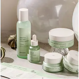 Денний крем для обличчя Mizon Phyto Plump Collagen Day Cream з фітоколагеном, 50 мл - мініатюра 6