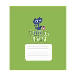 Зошит Школярик Purrrfect cats 18 аркушів лінія (018-3562L), в асортименті - мініатюра 3