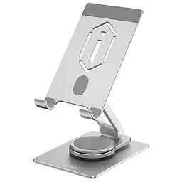 Підставка для планшетів WIWU ZM107 Desktop Rotation Stand For Tablet up to 12.9 inch Silver