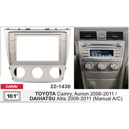Перехідна рамка Toyota Camry, Aurion Carav 22-1430 - мініатюра 5