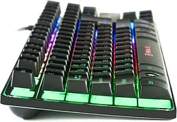Клавіатура REAL-EL Gaming 8710 TKL Backlit USB black (EL123100030) - мініатюра 4
