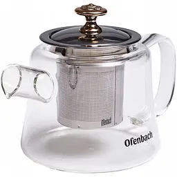 Заварник Ofenbach зі знімним ситечком 480 мл (OF-100617S) - мініатюра 2