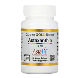 Астаксантин Astaxanthin 12 mg 30 капсул CGN vit0006557