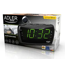 Радіогодинник з дисплеєм Adler AD 1121 - мініатюра 6
