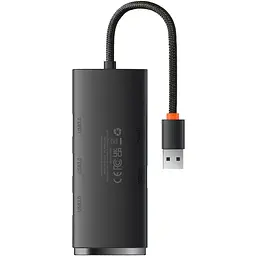 USB-хаб Baseus Lite Series 4-Port USB-A Hub (WKQX030001) [77936] - мініатюра 2