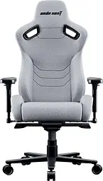 Ігрове крісло Anda Seat Kaiser 2 Pro Grey Fabric Size XL (AD12YXL-17-G-F-G01) - мініатюра 6