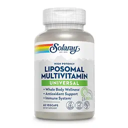 Мультивітаміни Solaray (Liposomal Multivitamin Universal) - 60 веганських капсул