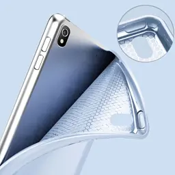 Чохол до планшета BeCover Tri Fold Soft TPU Silicone Apple iPad Air 5 (2022) 10.9" Light Blue (708510) - мініатюра 3
