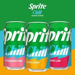 Газований напій Sprite Chill Mango Citrus Soda Pop 355 мл - мініатюра 7