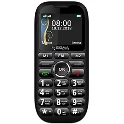 Телефон Sigma mobile Comfort 50 Grand чорний
