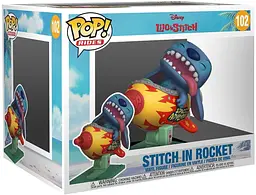 Фігурка Фанко Поп Дісней Ліло Стич Стік в ракеті Funko Pop Disney Lilo Stitch Stitch in Rocket 10 см DLS SIR 102 - мініатюра 3