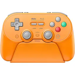 Геймпад 8BitDo Pro 3 Bluetooth 80GQ Orange [169203] - мініатюра 2