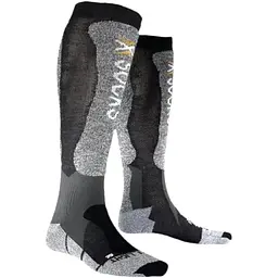 Шкарпетки X-Socks Skiing Light 35-38 Чорний/Сірий (1068-X20030 35-38)