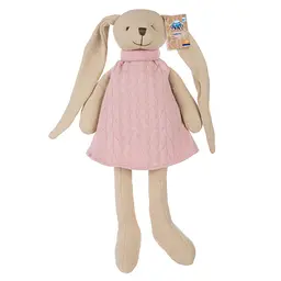 М'яка іграшка Canpol babies Кролик, рожевий (80/200 pin) - мініатюра 5