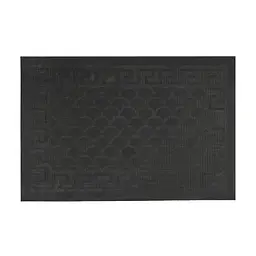 Килимок придверний Eco Fabric Луска без кромки чорний 40 х 60 см (4060-001) - мініатюра 2