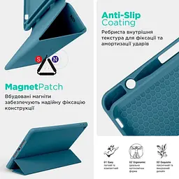 Чохол-книжка ArmorStandart Smart Fold Pen для Apple iPad 11 2025 (A16) / 10.9 2024 / 2022 Lavender Grey (ARM74942) [133699] - мініатюра 8