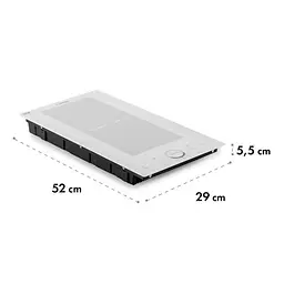 Індукційна плита Klarstein Delicatessa Slim Domino (10035197) - мініатюра 7