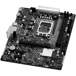 Материнська плата ASRock B760M-H2/M.2 (1700/B760, 2xDDR5, 1xPCIex16, 4xSATA, 2xM.2, GLan, 7.1ch, mATX) - мініатюра 3