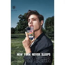 Чохол Zuck Bear New York Never Sleeps MagSafe Case для Apple iPhone 15 Pro Max Brooklyn Baller [108874] - мініатюра 7