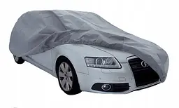 Тент автомобільний для седана Elegant PEVA/М 432x165x120 см/кишені під дзеркало/блискавка/ущільнений - мініатюра 2