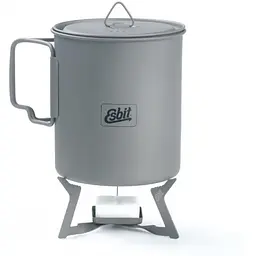 Пальник твердопаливний Esbit Solid fuel stove titanium Сірий - мініатюра 3