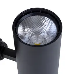 Світильник трековий поворотний LED KW-233/20W CW BK Brille 33-067 - мініатюра 3