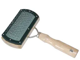 Пуходерка для собак та котів Croci Vanity дерев'яна з напиленням 10.5х18 см C6BI0131