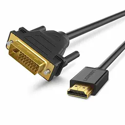 Кабель UGREEN HD106 HDMI to DVI Cable 3м Чорний (10136)