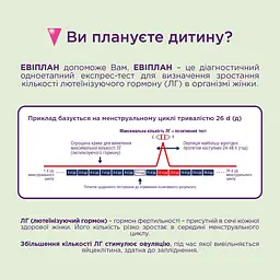 Набір тест-смужок Eviplan для визначення овуляції та вагітності, 5+1 шт. (4033033418036) - мініатюра 4