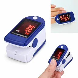 Пульсоксиметр на палець Fingertip Pulse Oximeter - мініатюра 2