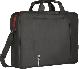 Сумка для ноутбука 16` Defender Geek, Black, поліестер, 390 х 310 х 55 мм (26084)