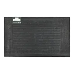 Килимок придверний Eco Fabric Смужки без кромки чорний 45 х 75 см (4575-007) - мініатюра 4