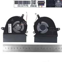 Вентилятор для HP Spectre X360 15-DF 15T-DF TPN-Q213 series, (5V GPU fan, L41482-001, ND75C23-18C11, Аналог) - мініатюра 3