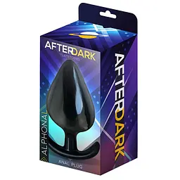Анальна пробка Afterdark Alphona L, 11.2 см (чорний) - мініатюра 3