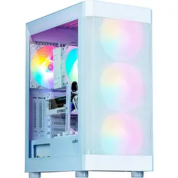 Корпус Zalman I4 Tempered Glass без БЖ White (I4TGWHITE) Без БП