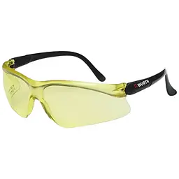 Окуляри захисні Wurth Premium AS/NZS1337-PC жовті (0899103112)