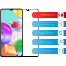 Скло захисне ACCLAB Full Glue Samsung A41 (1283126508585) - мініатюра 2