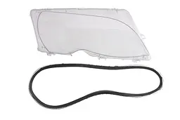 Скло фари праве BMW 3 E46 Седан / Універсал 06.01-12.07 TYC (20-0321-LA-1)