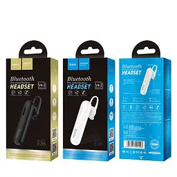 Bluetooth-гарнітура Hoco E36 Free Sound Business Bluetooth Headset (Black) [73928] - мініатюра 6