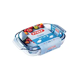 Форма для випікання Pyrex Classic прямокутна набір 2 шт 2.6 л 1.9 л (912S967/7045) - мініатюра 3