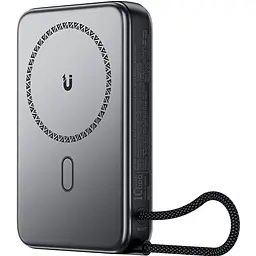УМБ Acefast Magnetic Wireless 10000mAh 22.5W PD,QC 3.0 USB-C In/Out, QI 15W M24 Metal Gray - мініатюра 4