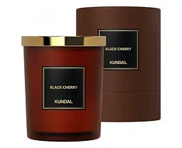 Соєва аромасвічка Perfume Natural Soy Candle Black Cherry Kundal 500 г - мініатюра 3