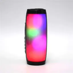 Bluetooth колонка вологостійка TG-157 Pulse з різнокольоровим підсвічуванням - портативна Bluetooth-колонка T&G TG-157 для дому - мініатюра 2