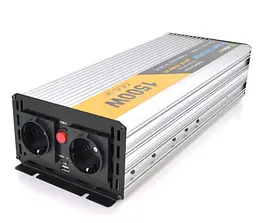 Інвертор напруги 24/220 V Solinved SOLYB24 1500 W з модифікованою синусоїдою - мініатюра 1