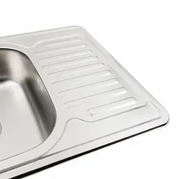 Кухонна мийка з нержавіючої сталі Valeso 7050 декор (0,8/180 мм), Decor - мініатюра 8