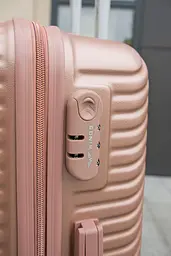 Валіза Wings WN01 велика 97л рожеве золото (WN01-L-RoseGold-ABS) - мініатюра 7