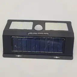 Світильник акумуляторний з датчиком руху та сонячною батареєю PIR CDS 40 SMD чорний - мініатюра 2