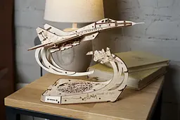 Механічний 3D Пазл Ukrainian Gears Привид Києва, 181 елемент (70191) - мініатюра 7