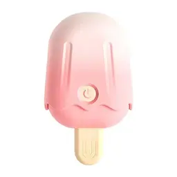 Вакуумний кліторальний вібростимулятор Ice Lolly у формі морозива Невеликий компактний розмір — вуманайзер на 10 режимів